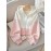Niannian Women'S Elegant Striped Cardigan - Pink & White Contrast, Button-Front Design, Loose Fit Short Sleeve, Lightweight Fall/Winter Coat for Casual or Chic Outfits, Cute Sweater, Fall Winter Apparel, Chic Cardigan, Soft Texture