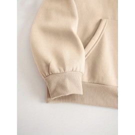 [Pumpkin Patch Hoodie] Cozy Fall/Winter Women's Casual Hooded Sweatshirt with 